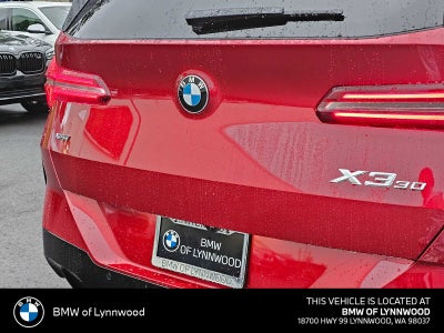 2026 BMW X3 30 xDrive