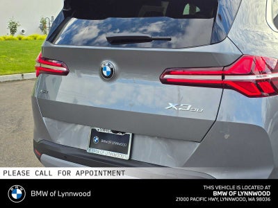 2026 BMW X3 30 xDrive 30 xDrive