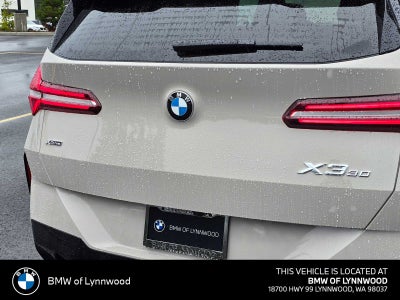 2026 BMW X3 30 xDrive 30 xDrive