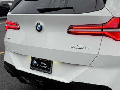 2026 BMW X3 30 xDrive