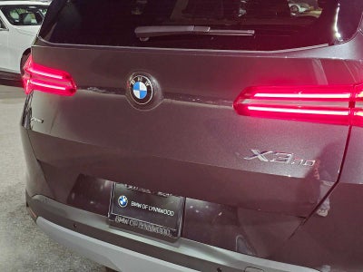 2026 BMW X3 30 xDrive