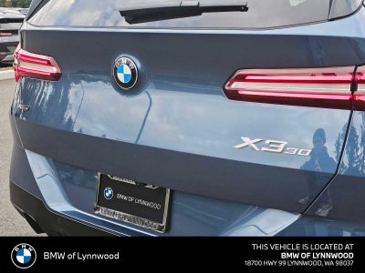 2026 BMW X3 30 xDrive