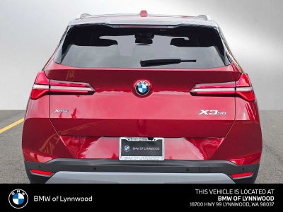 2026 BMW X3 30 xDrive 30 xDrive