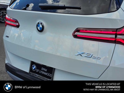 2026 BMW X3 30 xDrive 30 xDrive