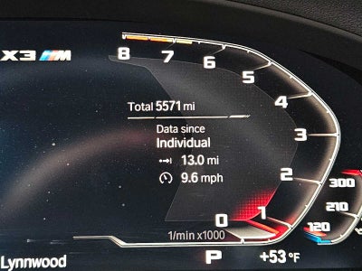 2024 BMW X3 M Sports Activity Vehicle