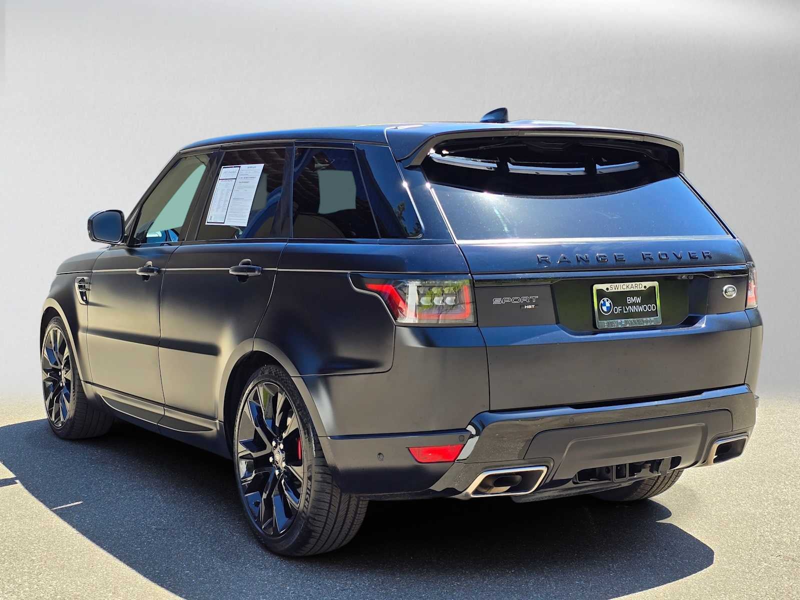 2021 Land Rover Range Rover Sport HST