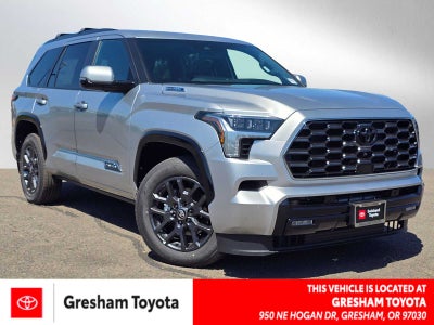 2026 Toyota Sequoia Platinum