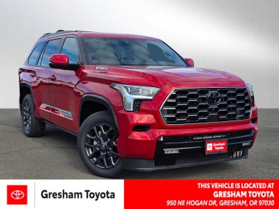 2026 Toyota Sequoia Platinum