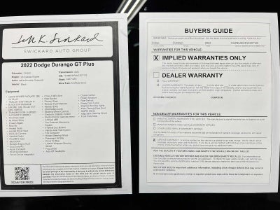 2022 Dodge Durango GT Plus
