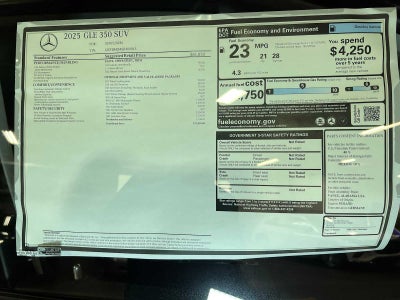 2025 Mercedes-Benz GLE 350 GLE 350