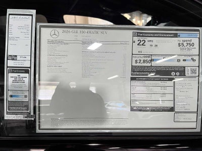 2026 Mercedes-Benz GLE 350 4MATIC® SUV