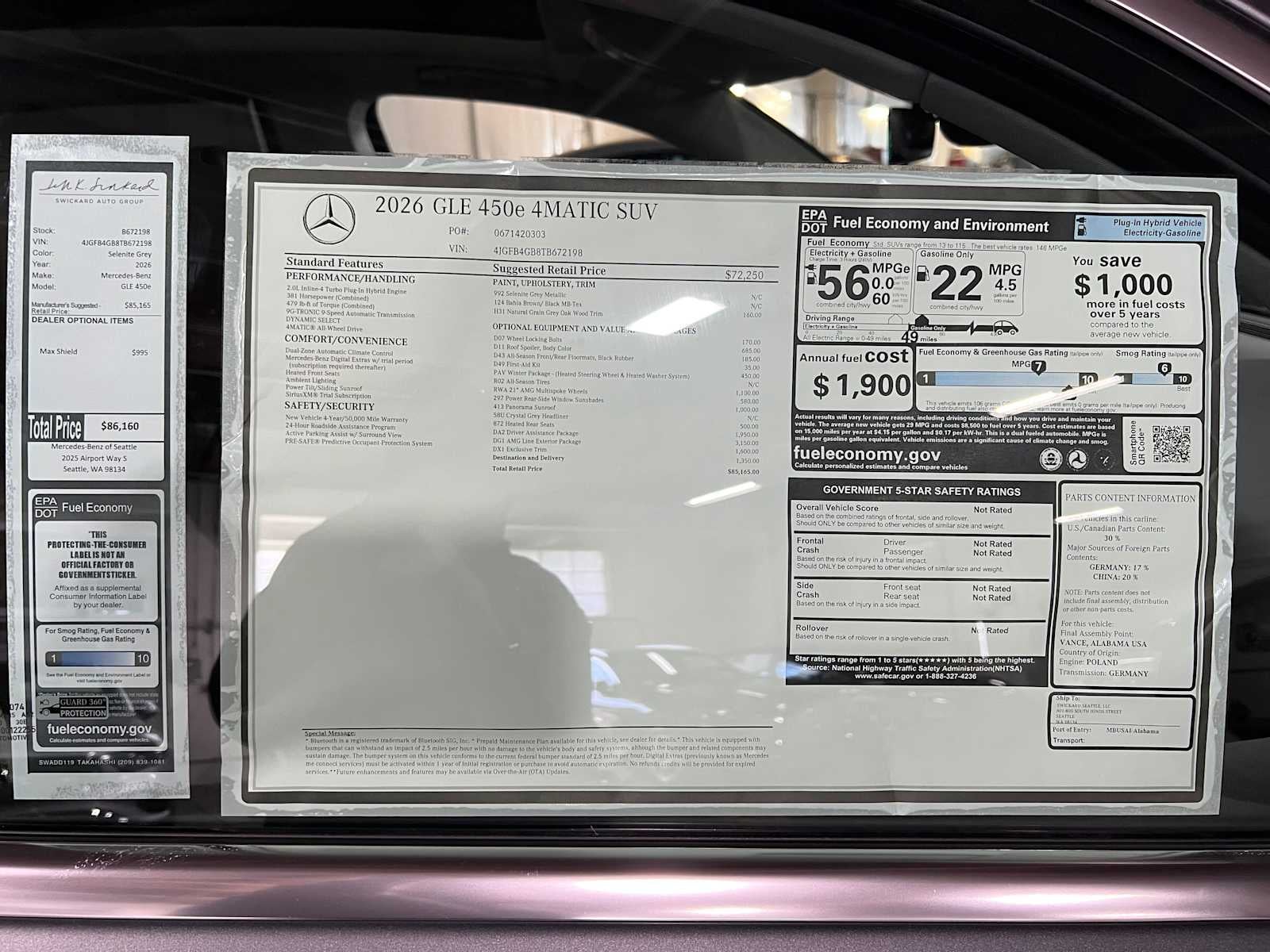 2026 Mercedes-Benz GLE 450e 4MATIC® SUV