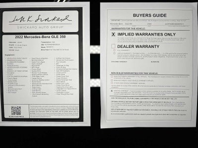 2022 Mercedes-Benz GLE 350 4MATIC® SUV