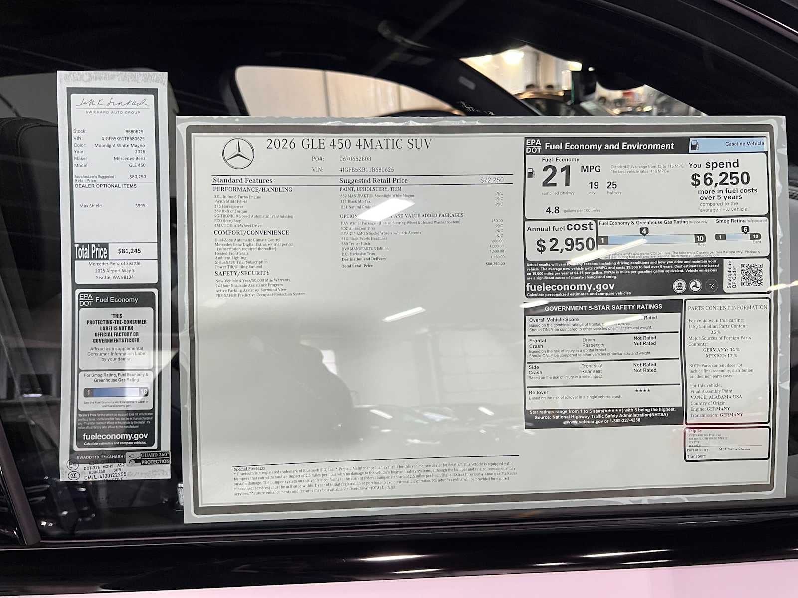 2026 Mercedes-Benz GLE 450 4MATIC® SUV