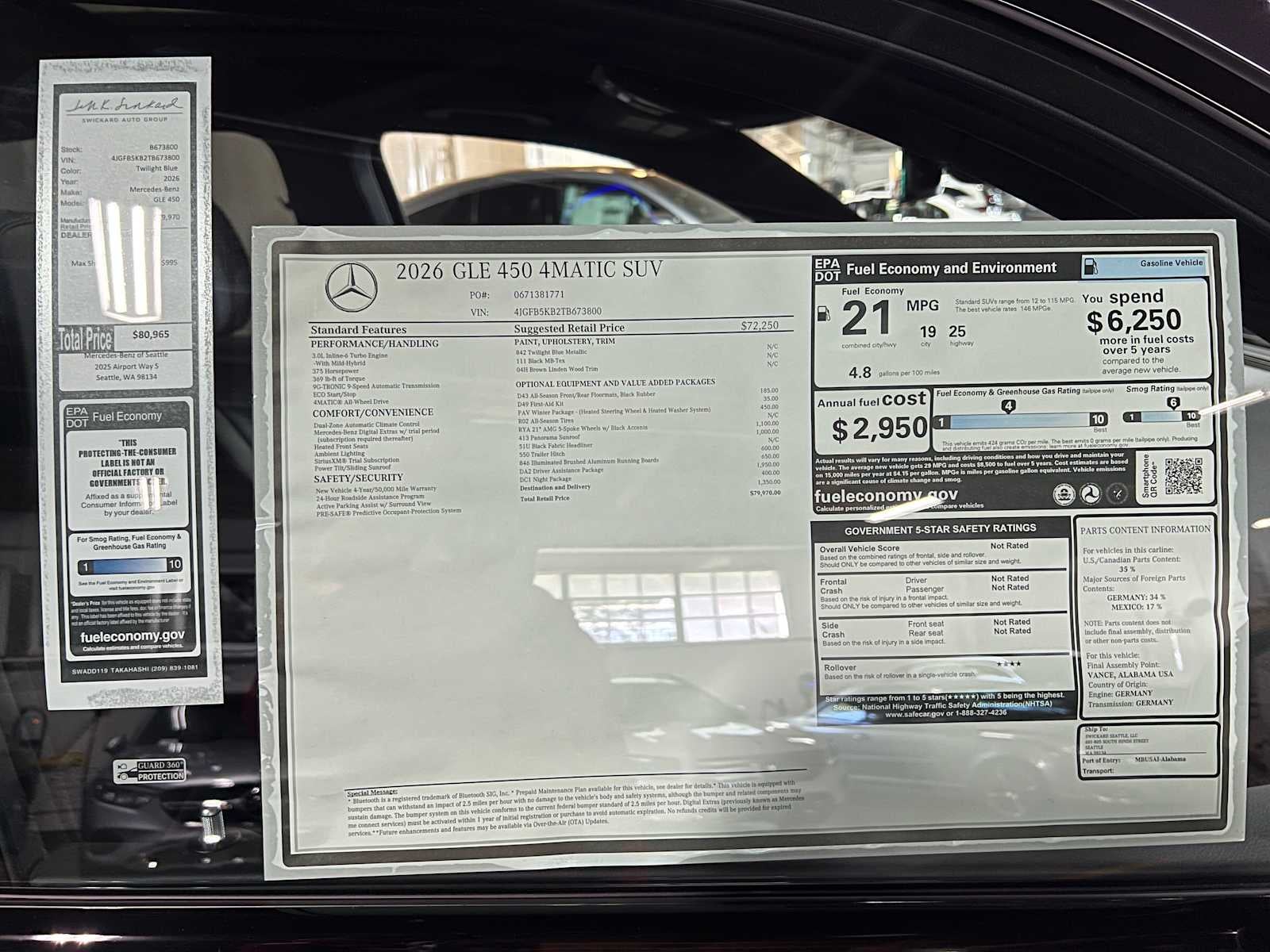 2026 Mercedes-Benz GLE 450 4MATIC® SUV