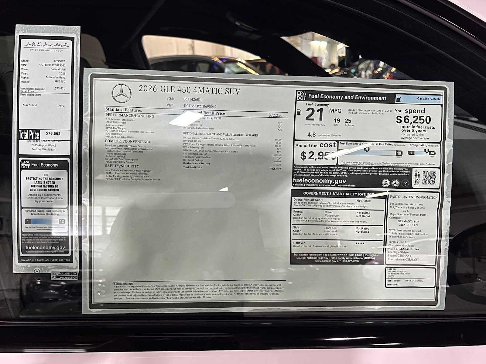 2026 Mercedes-Benz GLE 450 4MATIC® SUV
