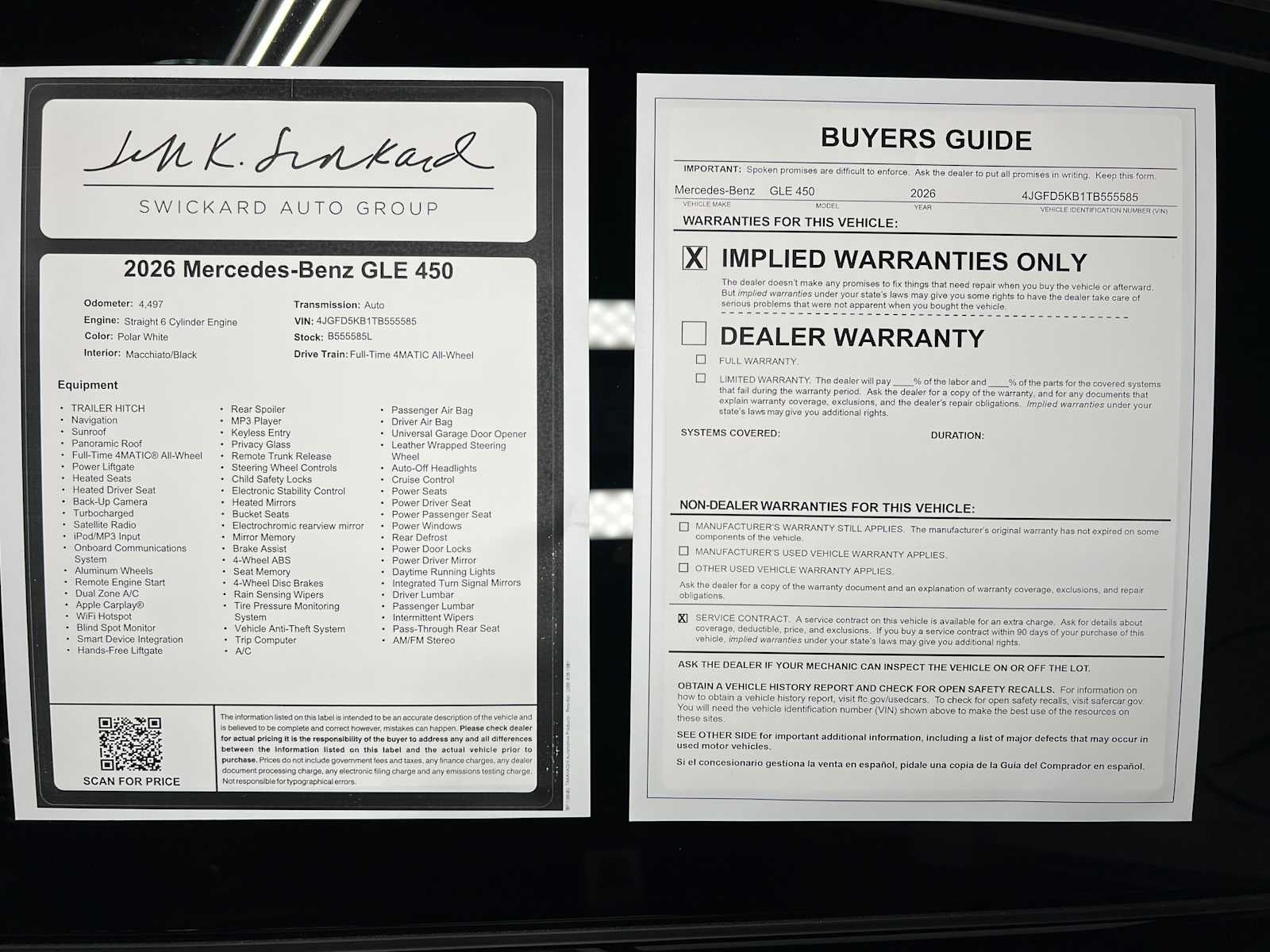 2026 Mercedes-Benz GLE 450 4MATIC® Coupe
