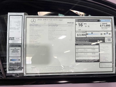2026 Mercedes-Benz AMG® GLE 63 4MATIC®+ Coupe