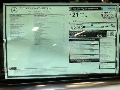 2026 Mercedes-Benz GLS GLS 450