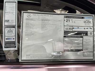 2026 Mercedes-Benz GLS 450 4MATIC® SUV