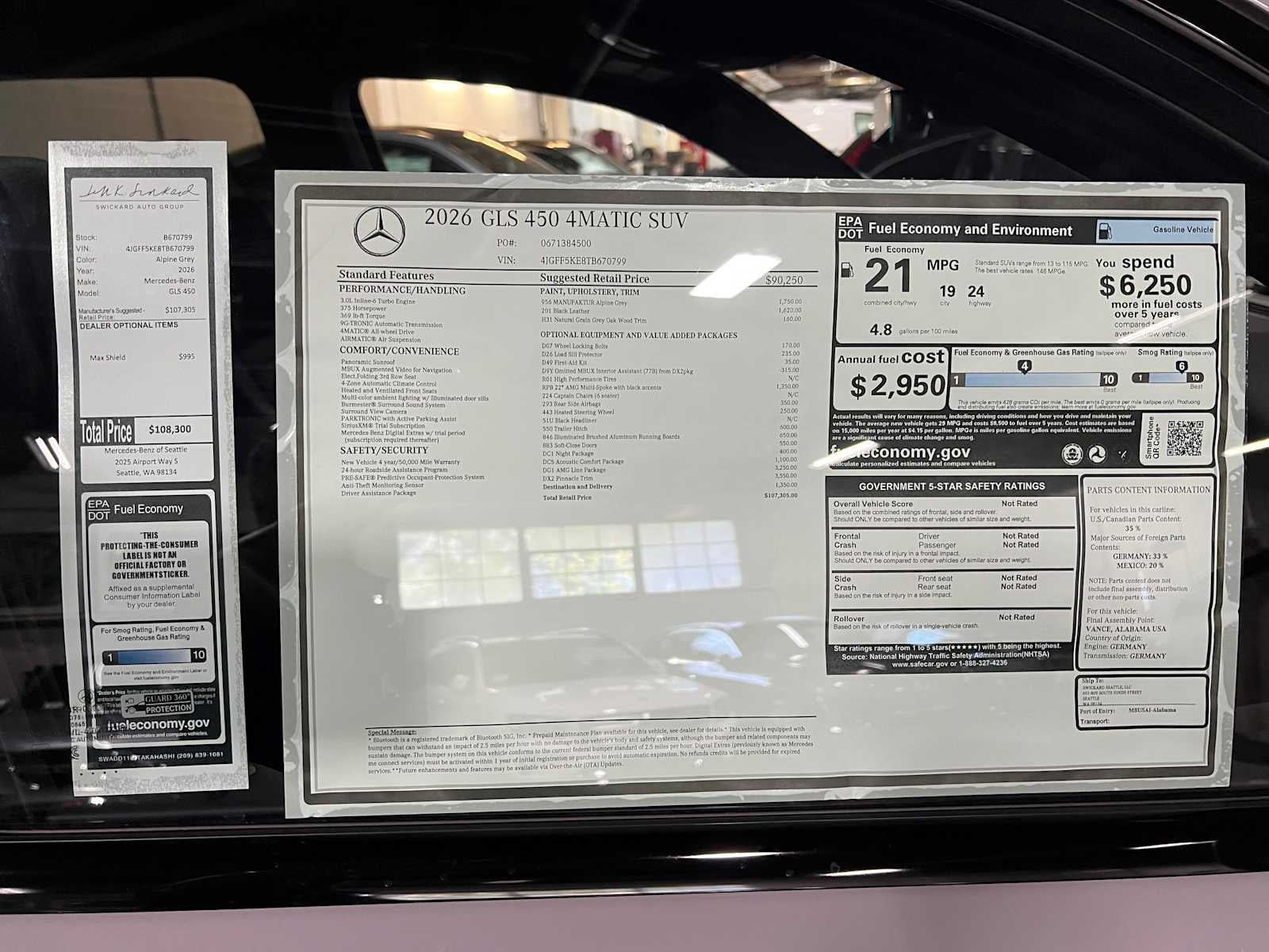 2026 Mercedes-Benz GLS 450 4MATIC® SUV