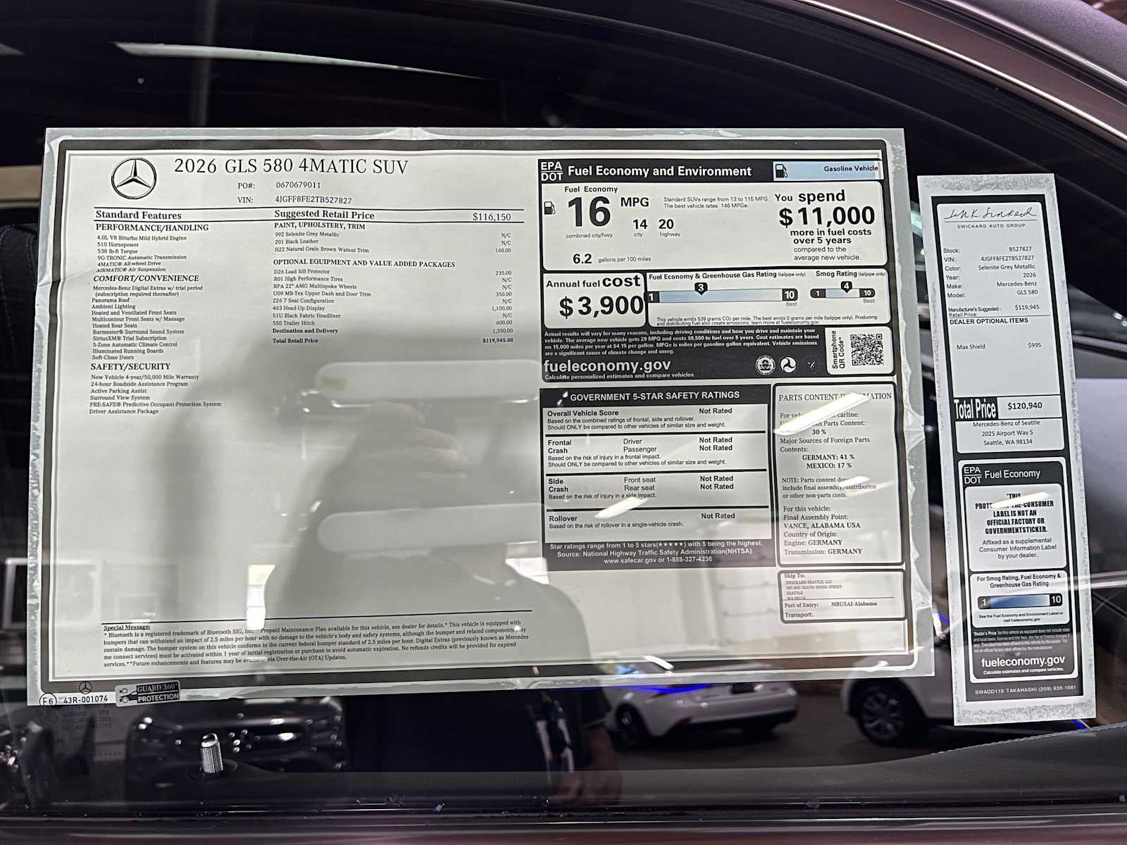 2026 Mercedes-Benz GLS 580 4MATIC® SUV