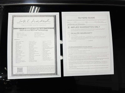 2022 Acura MDX w/Technology Package