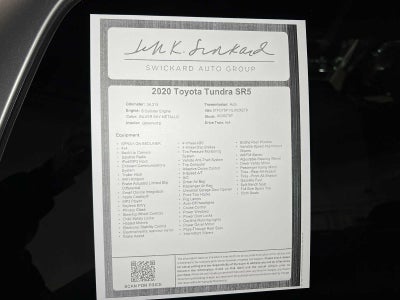 2020 Toyota Tundra SR5