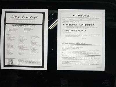 2023 Toyota 4Runner Limited