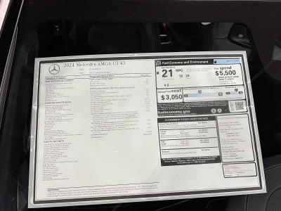 2024 Mercedes-Benz AMG® GT AMG® GT 43