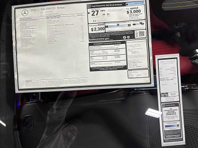 2026 Mercedes-Benz C 300 4MATIC® Sedan