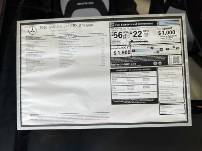 2026 Mercedes-Benz E-Class AMG® E 53 E