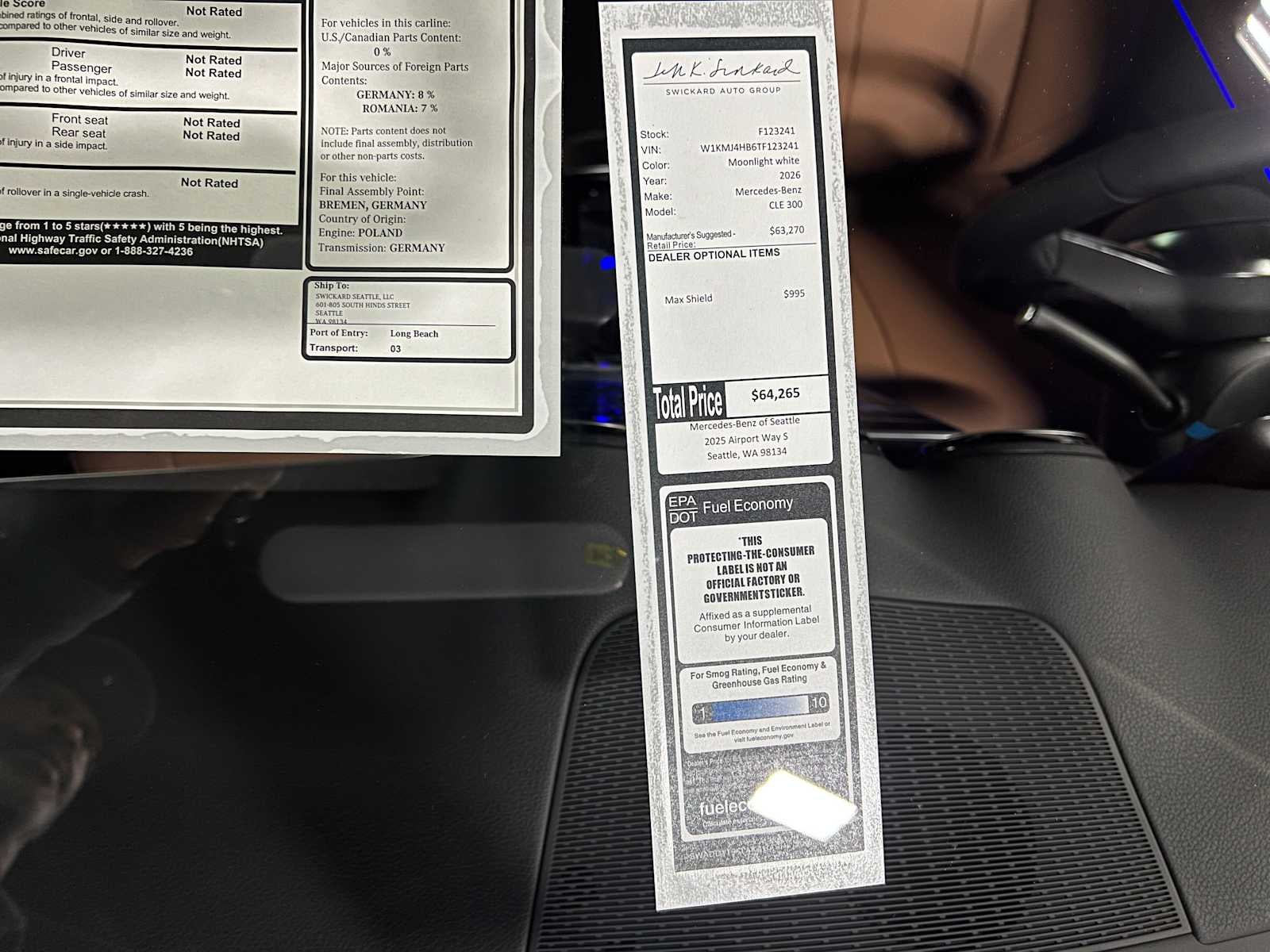 2026 Mercedes-Benz CLE 300 4MATIC® Coupe