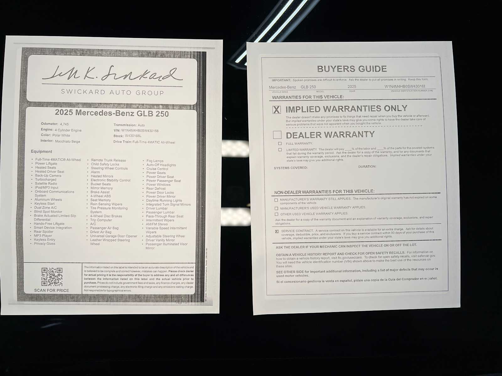 2025 Mercedes-Benz GLB GLB 250