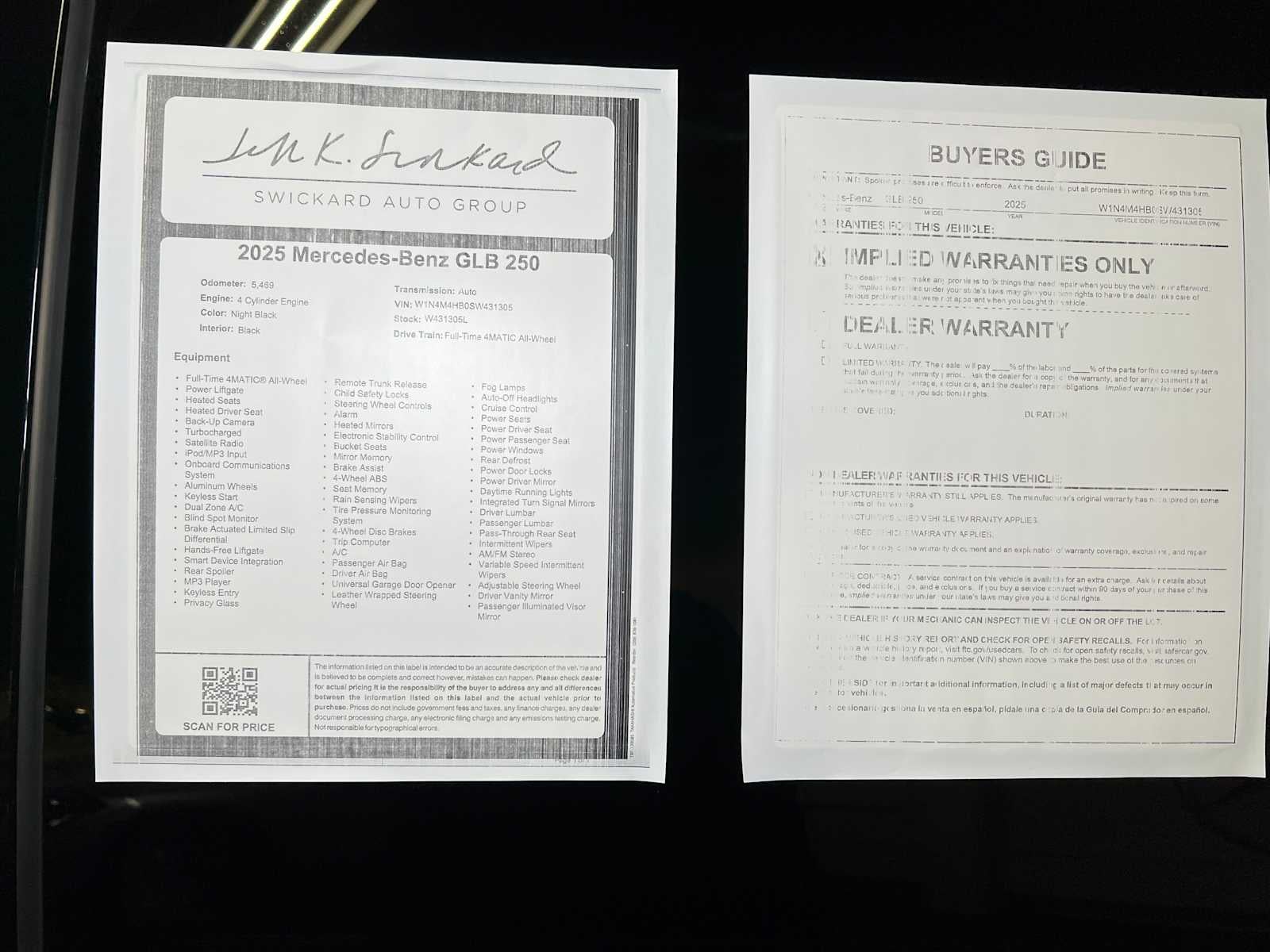 2025 Mercedes-Benz GLB GLB 250