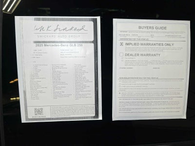 2025 Mercedes-Benz GLB 250 4MATIC® SUV