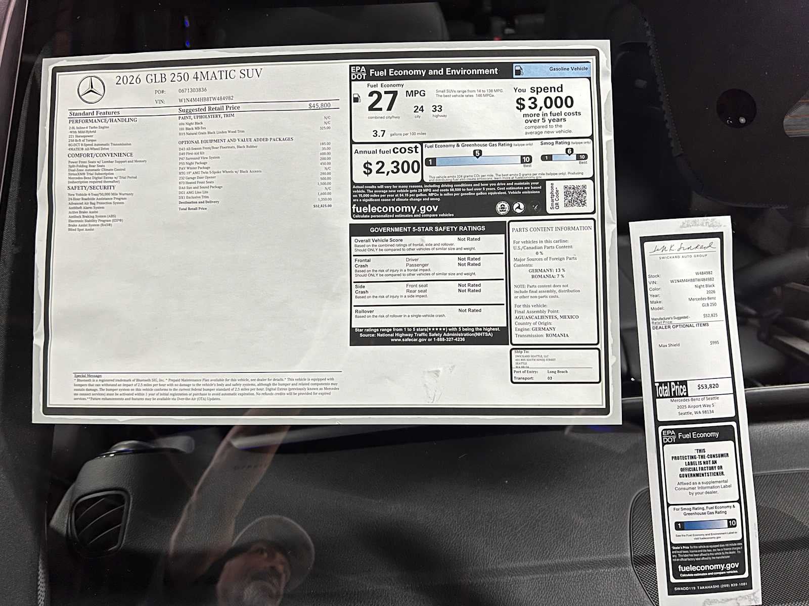 2026 Mercedes-Benz GLB 250 4MATIC® SUV