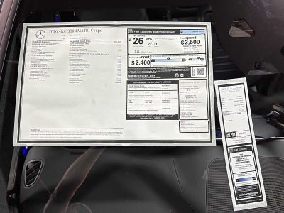 2026 Mercedes-Benz GLC 300 4MATIC® Coupe