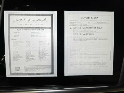 2025 Mercedes-Benz GLC 300 GLC 300