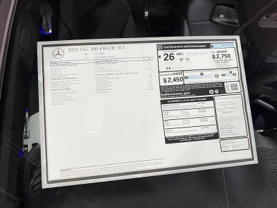 2025 Mercedes-Benz GLC 300 4MATIC® SUV