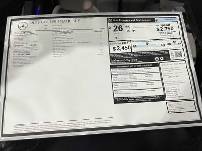 2025 Mercedes-Benz GLC 300 4MATIC® SUV