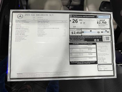 2025 Mercedes-Benz GLC GLC 300