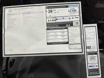 2026 Mercedes-Benz GLC 300 4MATIC® SUV