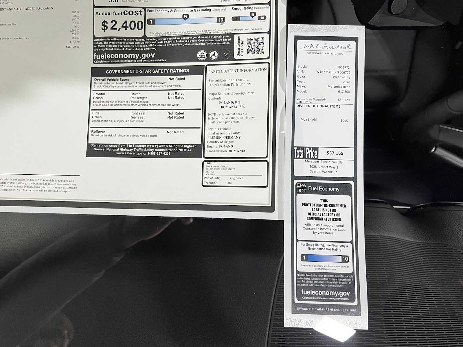 2026 Mercedes-Benz GLC 300 4MATIC® SUV