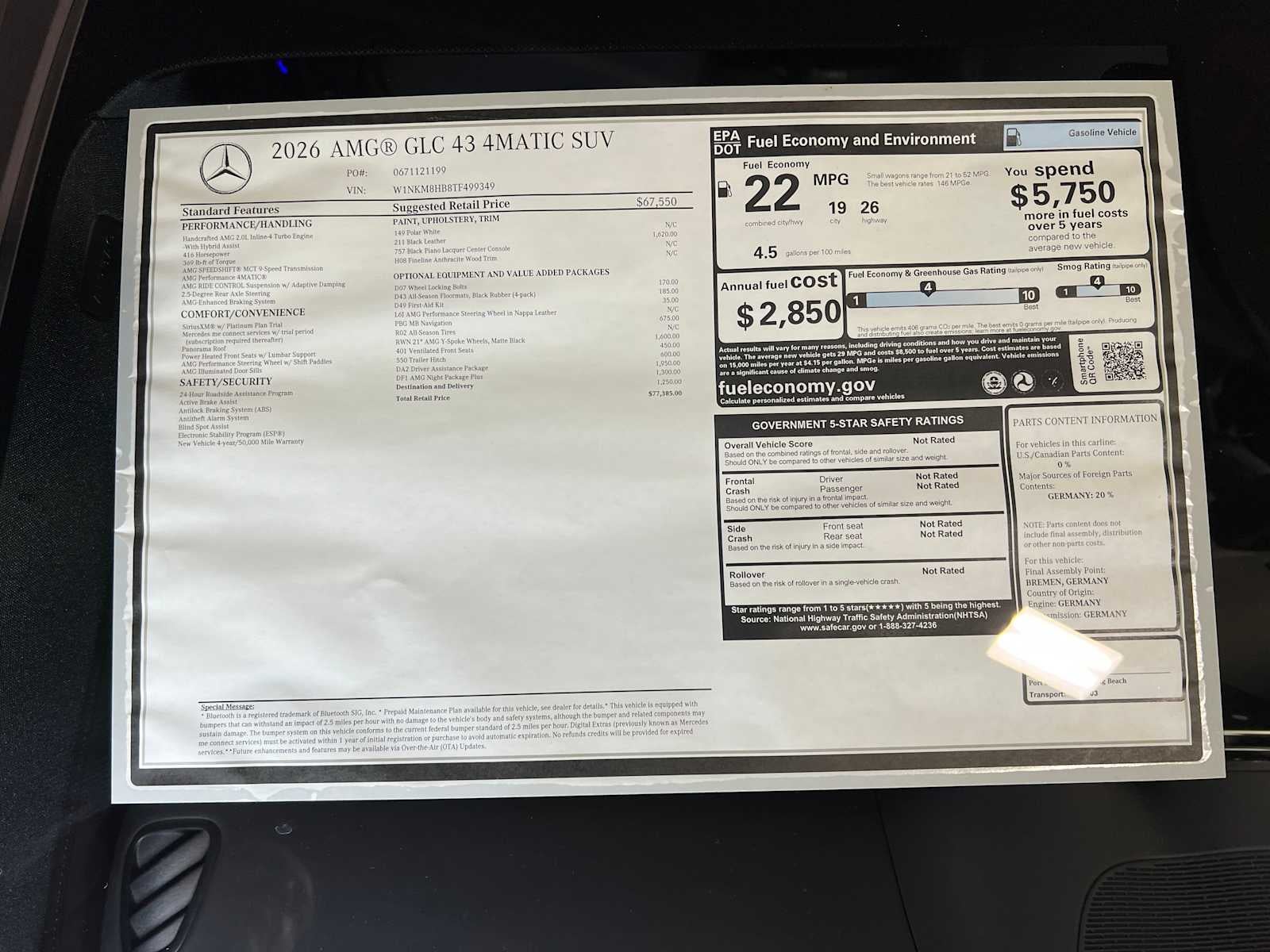 2026 Mercedes-Benz AMG® GLC 43 AMG® GLC 43