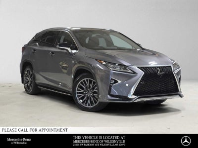2016 Lexus RX 350 F Sport