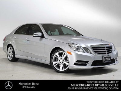 2013 Mercedes-Benz E 350 4dr Sdn 4MATIC®
