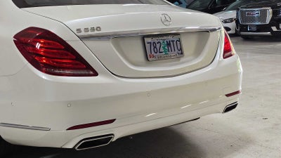 2017 Mercedes-Benz S 550 Sedan