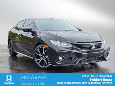 2019 Honda Civic Hatchback Sport