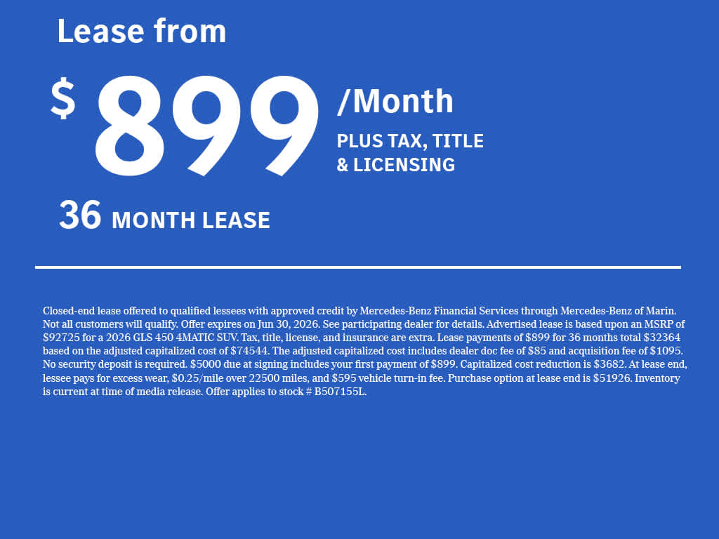 2026 Mercedes-Benz GLS 450 4MATIC® SUV